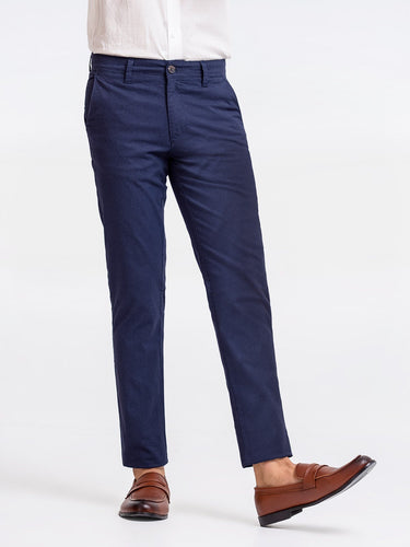 Men's Navy Blue Chino Pant - EMBCP22-011