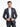 Men's Charcoal Coat Pant - EMTCPC22-6819