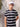 Men's White & Navy Graphic Tee - EMTGT23-008