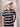 Men's White & Navy Graphic Tee - EMTGT23-008