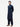 Men's Navy Kurta Shalwar Plain - EMTKSP23-41014