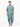 Men's Teal Blue Kurta Shalwar - EMTKS22S-40959