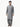 Men's Grey Kurta Shalwar - EMTKS23-40995