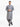 Men's Grey Kurta Shalwar - EMTKS23-40998