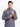 Men's Dark Grey Kurta Shalwar - EMTKS23-41008
