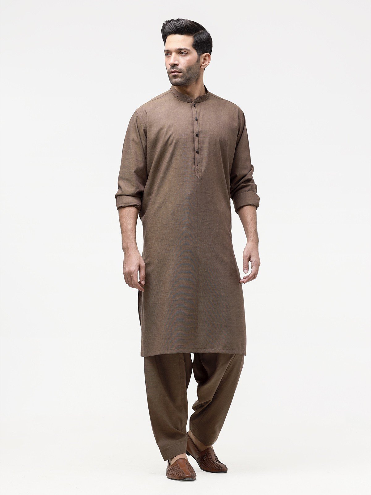 Charcoal Wash & Wear Unstitched Fabric for Men – Diners Pakistan
