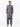 Men's Grey Kurta Shalwar - EMTKS23-41037