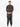 Men's Dark Grey Kurta Shalwar - EMTKS23-41059