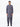 Men's Bluish Grey Kurta Shalwar - EMTKS23-41072