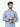 Men's Dirty Blue Kurta - EMTK22-99281