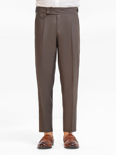 Men's Dark Olive Pant - EMBPF23-15262