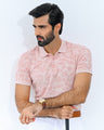 Men's Tea Pink Polo Shirt - EMTPS23-055