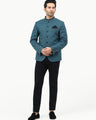 Men's Blue Prince Coat - EMTPC22-010