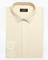 Men's Cream Shirt Plain - EMTSB22-133