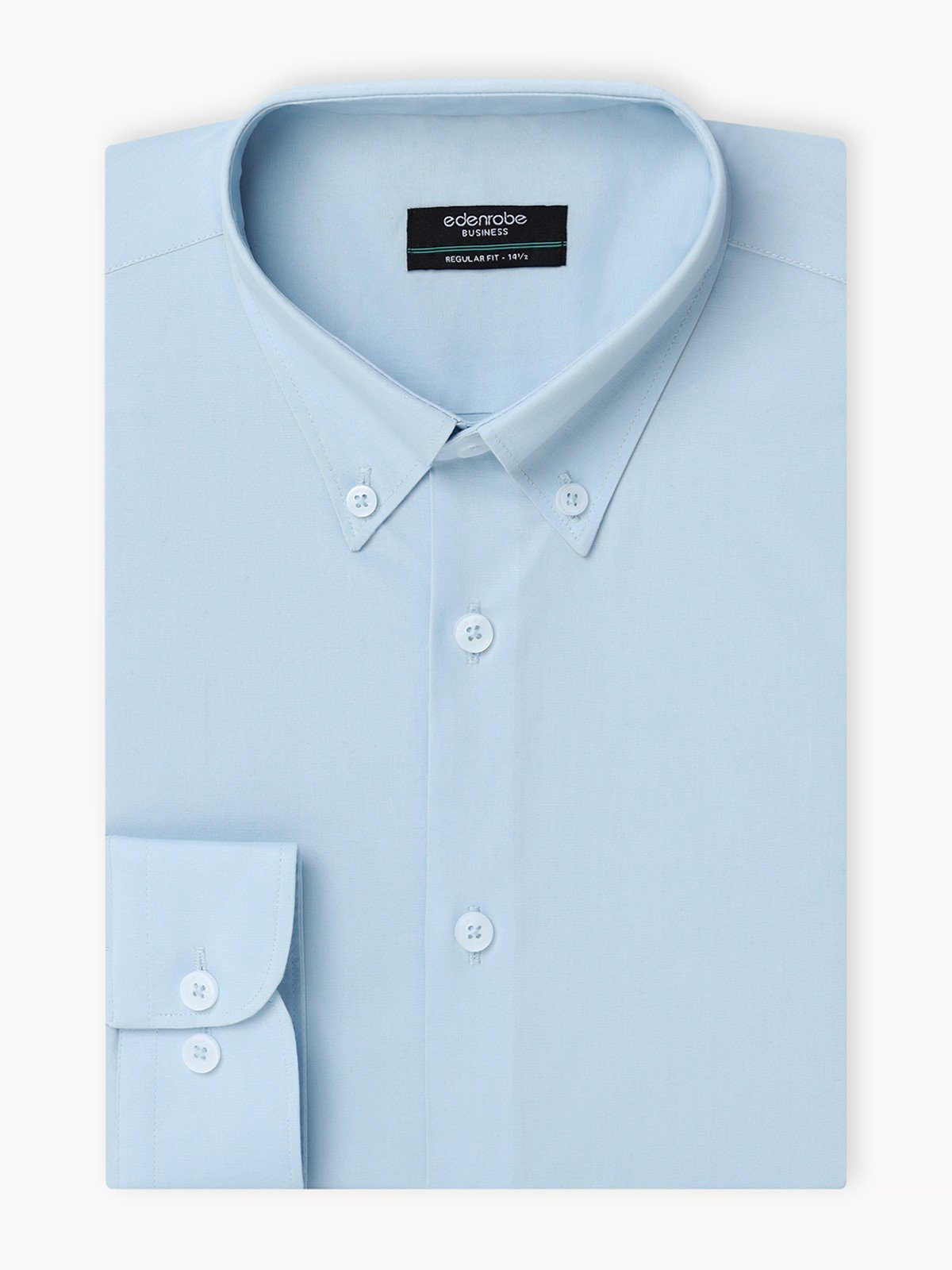 Men's Sky Blue Shirt Plain - EMTSB22-138
