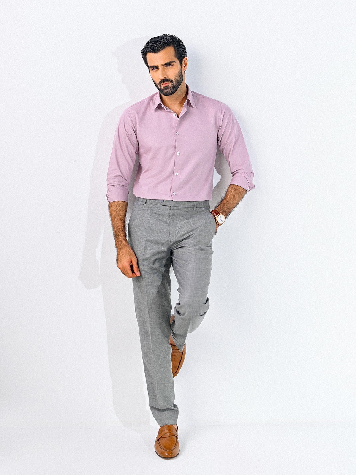 Men's Lavender Shirt - EMTSI23-50292