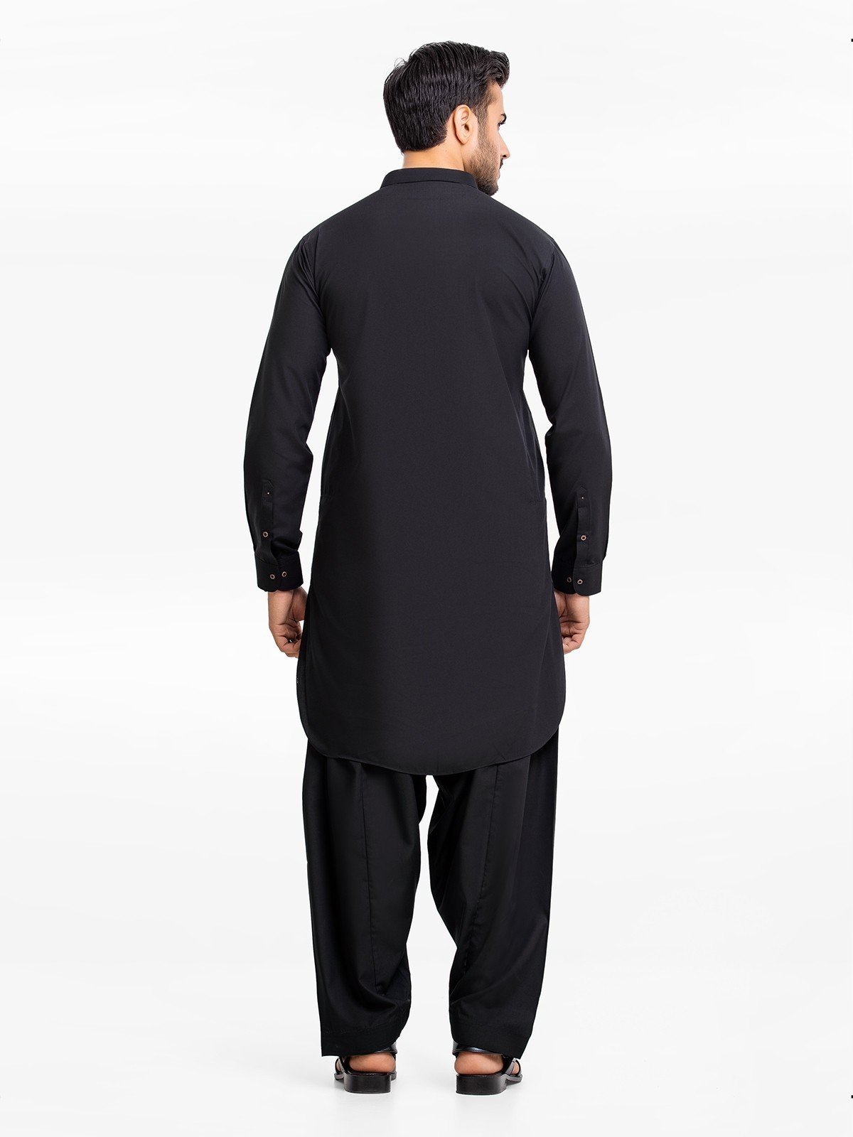 edenrobe Men's Black Swish Collection - EMTSWP23-99372 – edenrobe Pakistan