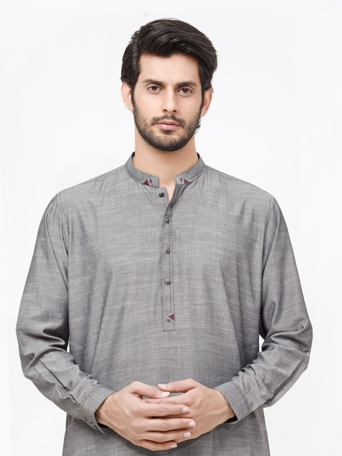edenrobe Men's Grey Swish Collection - EMTSW23-99321 – edenrobe Pakistan