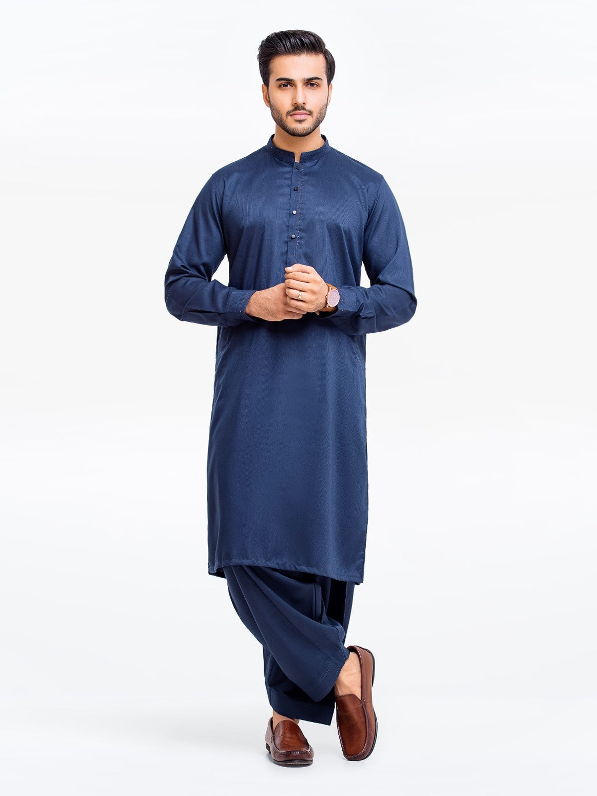 edenrobe Men's Blue Swish Collection - EMTSW23-99348 – edenrobe Pakistan