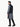 Men's Grey & Black Waist Coat Suit - EMTWCS22-018