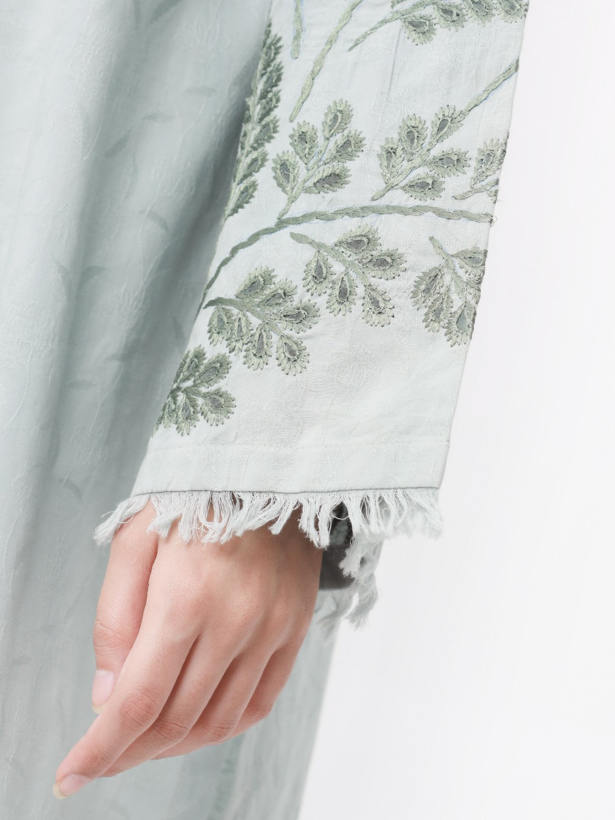 Pret 1Pc Embroidered Jacquard Shirt - EWTKE23-69301S