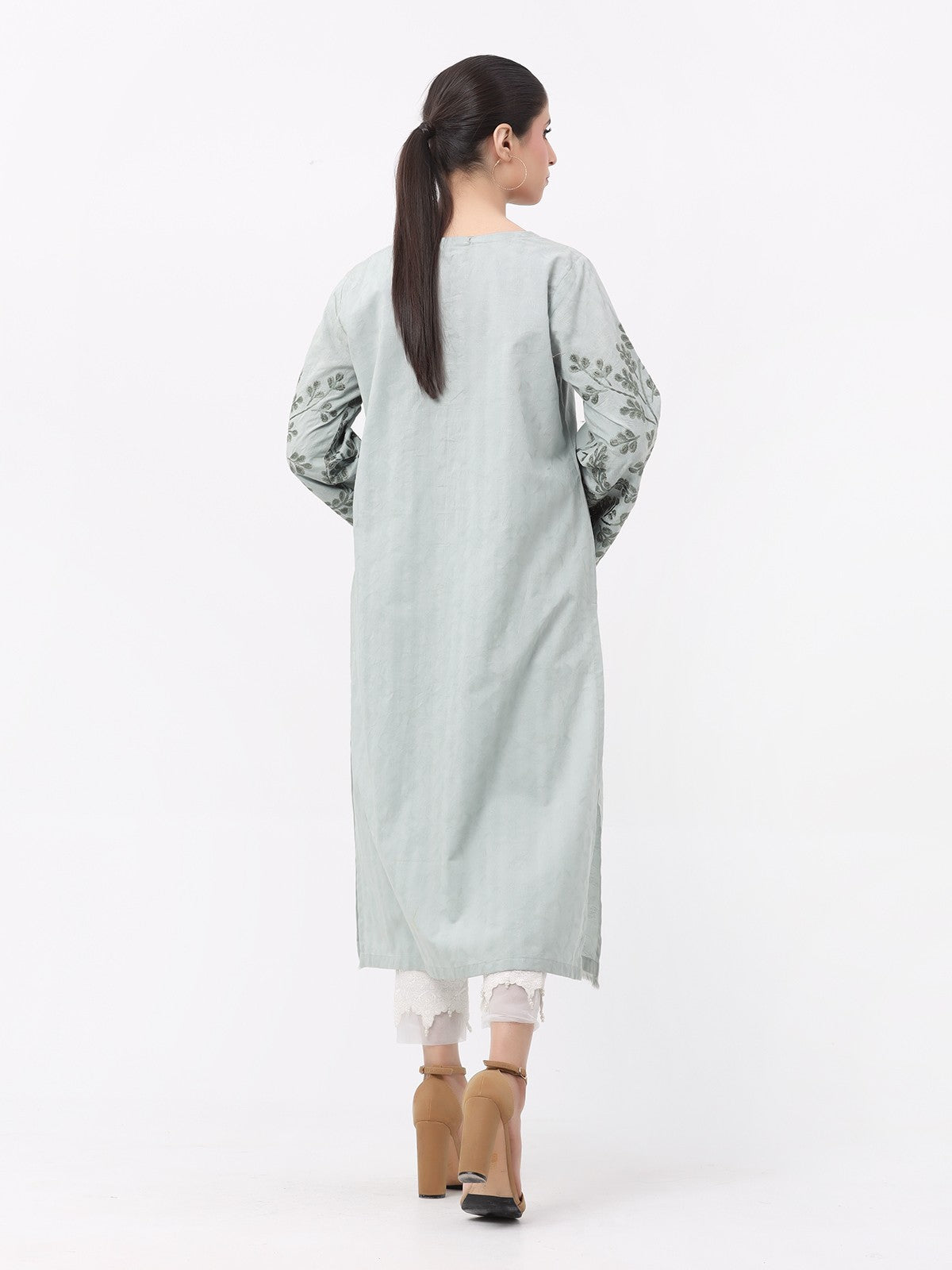 Pret 1Pc Embroidered Jacquard Shirt - EWTKE23-69301S