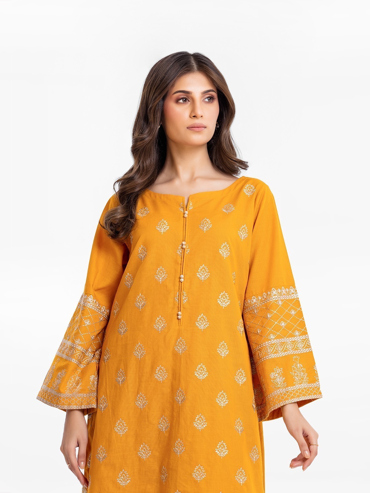 Pret 2Pc Embroidered Khaddar Shirt Trouser - EWTKE23-69516ST