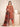 EWU23A1-26003 Unstitched Orange Printed Lawn 3 Piece