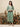 EWU22V1-26531 Unstitched Green Embroidered Lawn 2 Piece