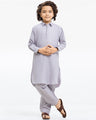 Boy's Light Purple Kurta Shalwar - EBTKS24-3954
