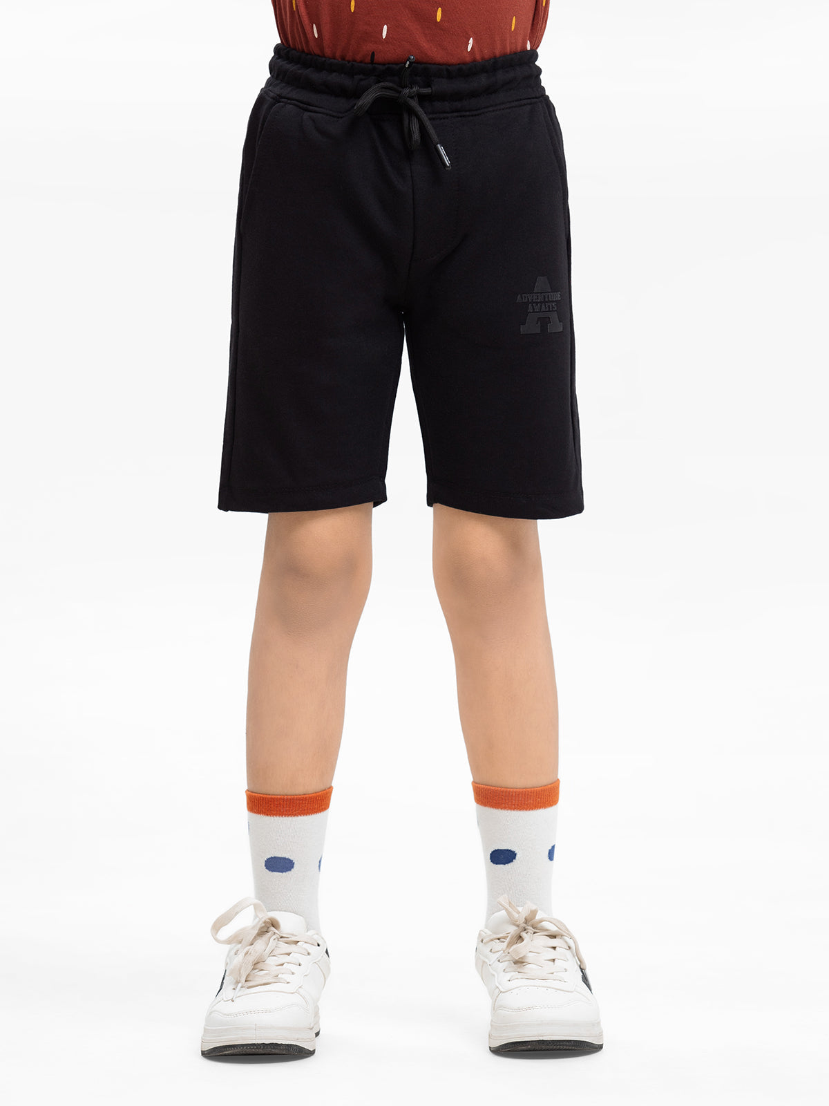 Boy's Black Shorts - EBBSK24-008
